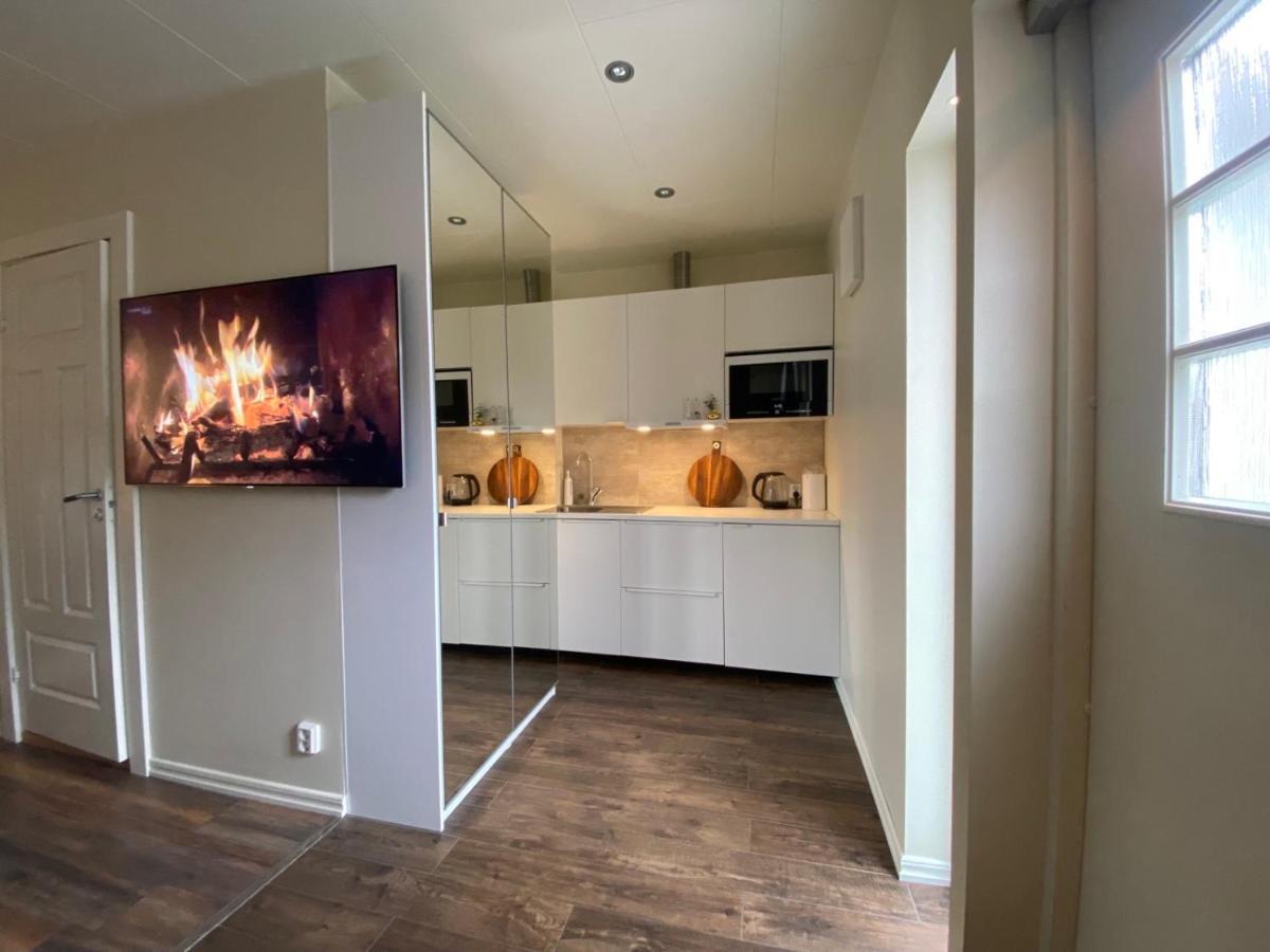 Cozy Modern Studio Apartment Stay Falkenberg Ngoại thất bức ảnh